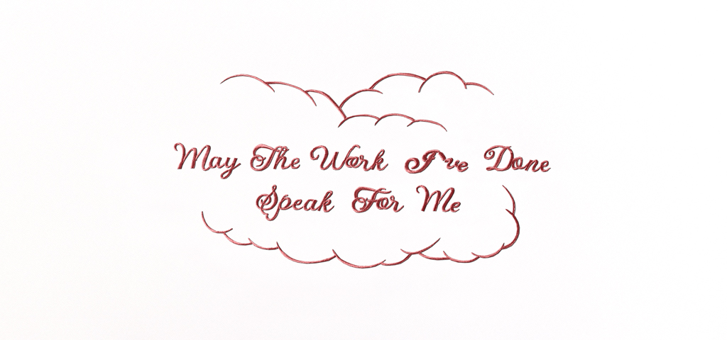 AP 511 PK The Work Ive Done Pink (White Faux)